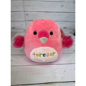Squishmallows Cookie the Flamingo 7.5" Plush Kellytoy NWT Stuffed Animal